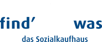 Logo: find' was -  Sozialkaufhaus, Link zum Seitenanfang